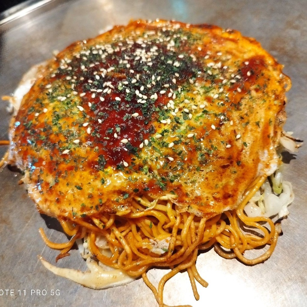 がおまさんが投稿した緑井お好み焼きのお店お好み焼・鉄板焼 にじゅうまるの写真