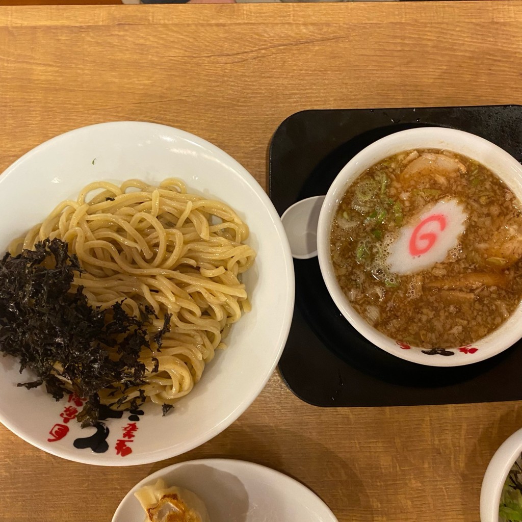 ユーザーが投稿した和だし中華つけ麺の写真 - 実際訪問したユーザーが直接撮影して投稿した中央町ラーメン専門店元祖佐野ちゃんぽん とかの 結城店の写真