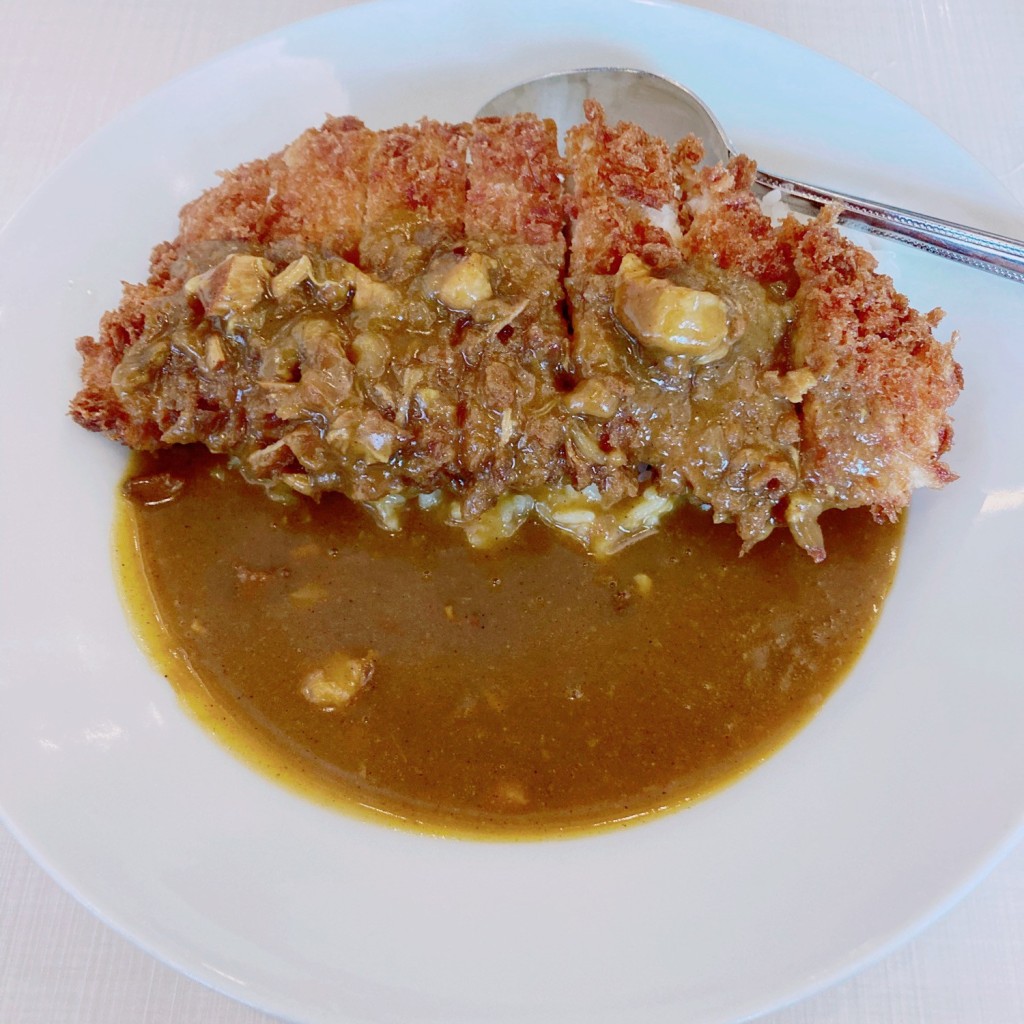 ユーザーが投稿したカツカレーの写真 - 実際訪問したユーザーが直接撮影して投稿した浅草洋食リスボンの写真