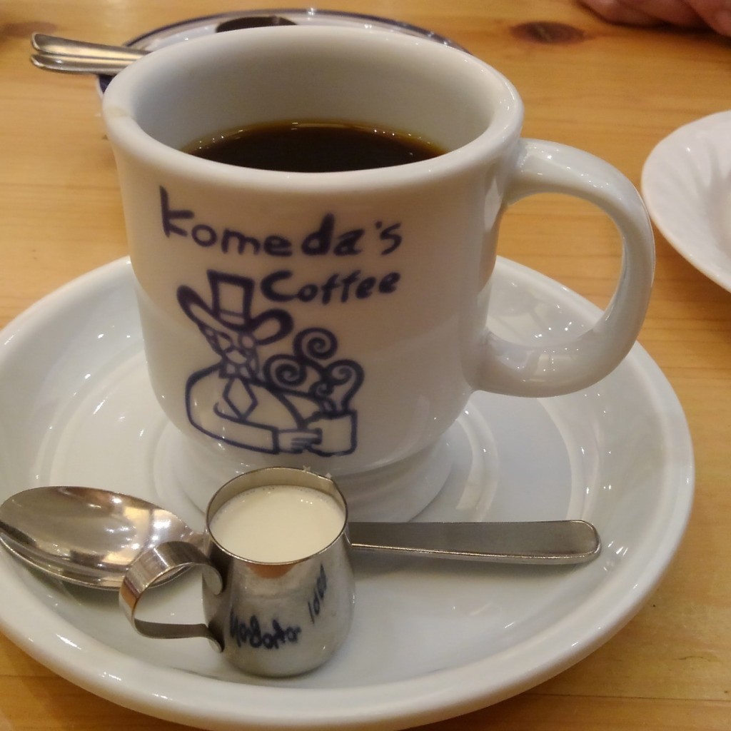ユーザーが投稿したブレンドコーヒーの写真 - 実際訪問したユーザーが直接撮影して投稿した大高町喫茶店コメダ珈琲店 イオンモール大高店の写真