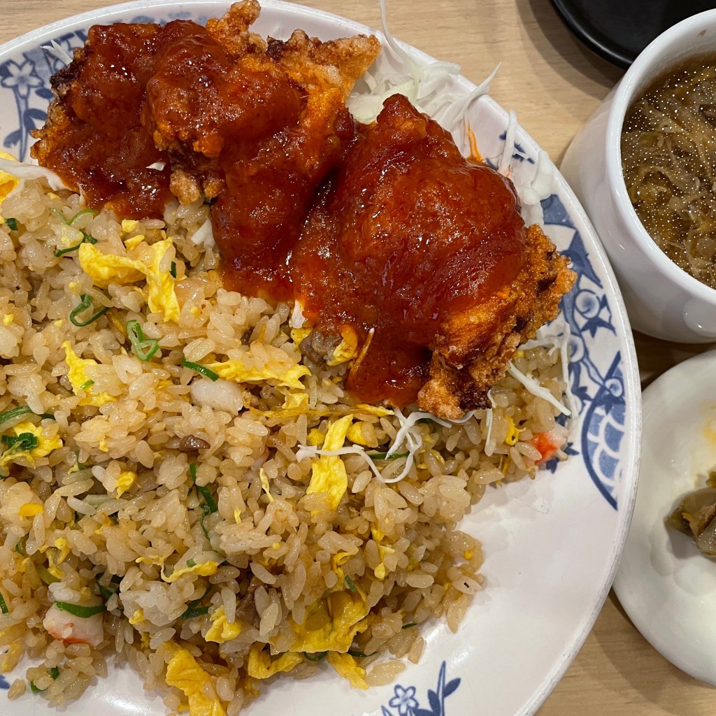 ぽんじゅーすさんが投稿した蘇原花園町中華料理のお店バーミヤン 各務原店/バーミヤン カカミガハラテンの写真