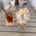 実際訪問したユーザーが直接撮影して投稿した白帆台カフェiWAFFLE cafe 内灘店の写真