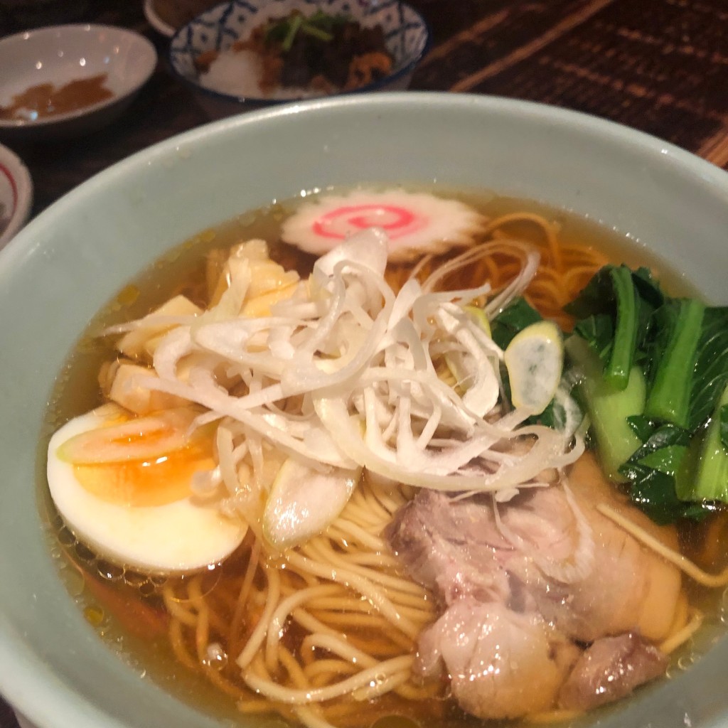 ユーザーが投稿した中華ラーメン&台湾飯セットの写真 - 実際訪問したユーザーが直接撮影して投稿した舞浜中華料理青龍門 イクスピアリ店の写真