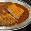 実際訪問したユーザーが直接撮影して投稿した江越カレーカツカレーの虎の写真