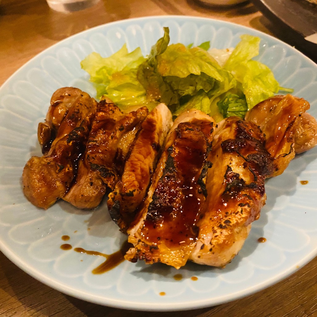ユーザーが投稿したチキンステーキの写真 - 実際訪問したユーザーが直接撮影して投稿した大手町寿司旬魚彩鮨 水仙の写真