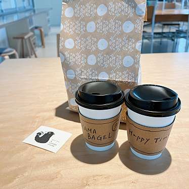 実際訪問したユーザーが直接撮影して投稿した楯岡荒町ベーグル山ベーグル&Coffee stand LinkMURAYAMA店の写真