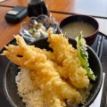 えびだけ天丼 - 実際訪問したユーザーが直接撮影して投稿した日吉町日置懐石料理 / 割烹お食事処 八重さくらの写真のメニュー情報