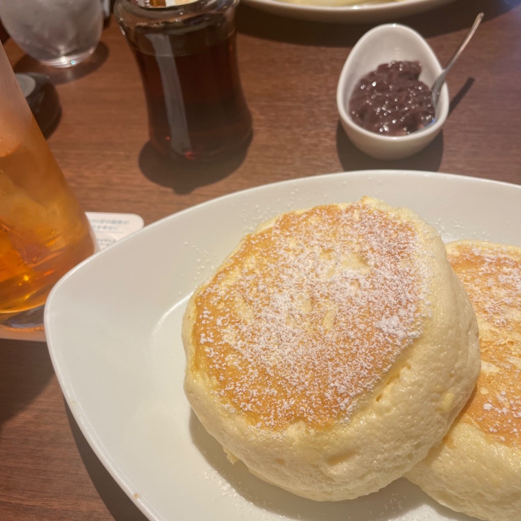ユーザーが投稿したパンケーキの写真 - 実際訪問したユーザーが直接撮影して投稿した南野川喫茶店むさしの森珈琲  川崎野川店の写真