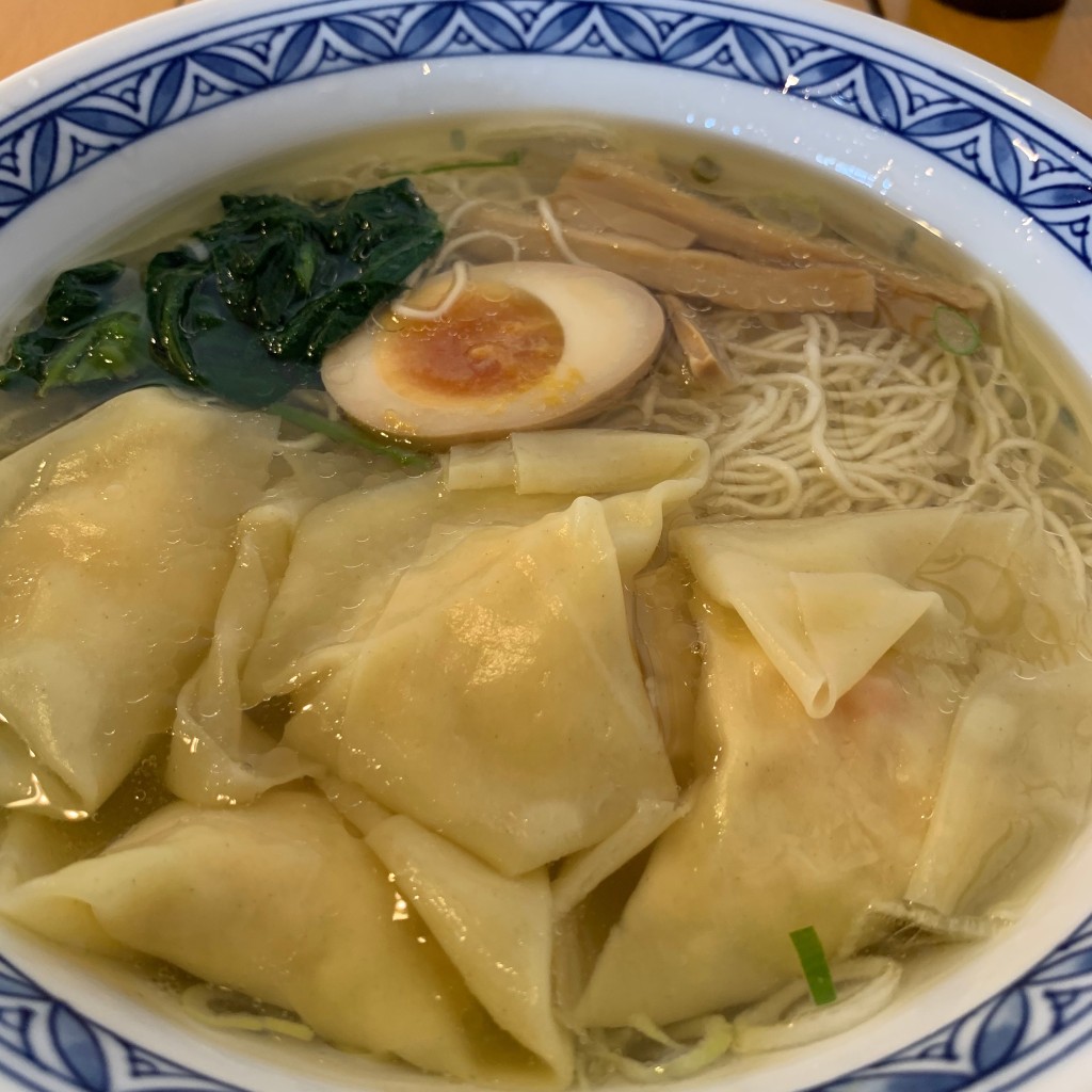 ユーザーが投稿したエビワン麺860xの写真 - 実際訪問したユーザーが直接撮影して投稿した東大宮中華料理揚州商人 東大宮店の写真