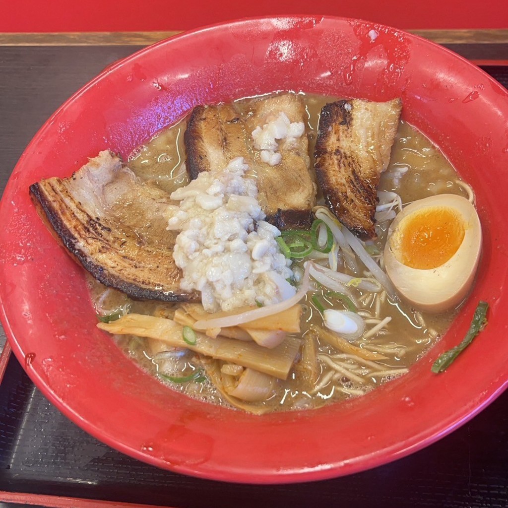 いさおさゆさんが投稿した本郷ラーメン / つけ麺のお店黒木製麺 釈迦力 雄 柏原店の写真