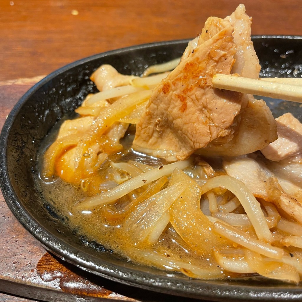 ユーザーが投稿したL)日替わりランチの写真 - 実際訪問したユーザーが直接撮影して投稿した上野洋食肉の大山 上野店の写真