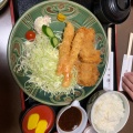 ミックスフライ定食 - 実際訪問したユーザーが直接撮影して投稿した湯川町うどん陣屋 湯川店の写真のメニュー情報