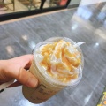 キャラメルフラペチーノ - 実際訪問したユーザーが直接撮影して投稿したウイング土屋カフェスターバックスコーヒー イオンモール成田店の写真のメニュー情報