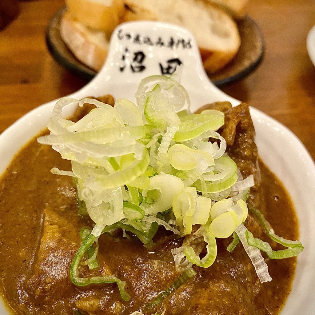 ユーザーが投稿したもつ煮込み カレーの写真 - 実際訪問したユーザーが直接撮影して投稿した南幸居酒屋もつ煮込み専門店 沼田 横浜西口一番街の写真