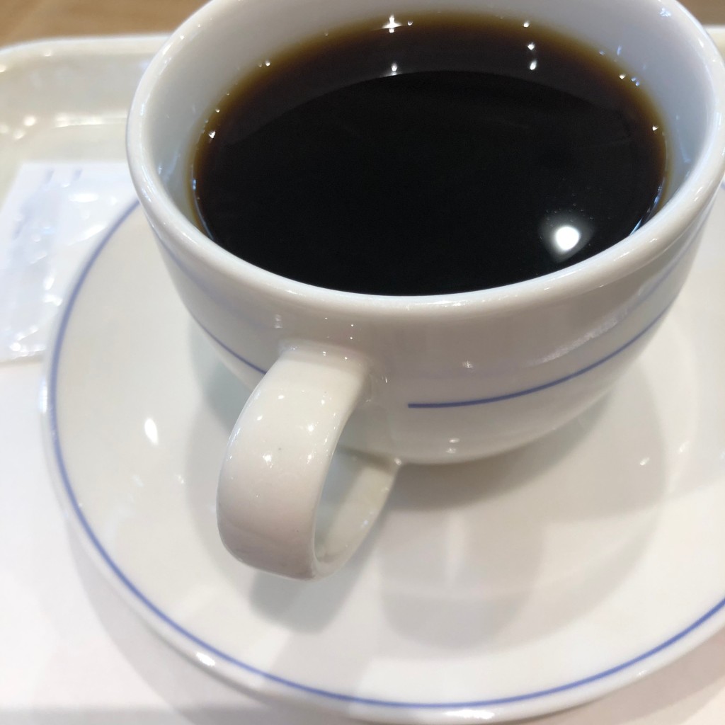 ユーザーが投稿したブレンドコーヒーの写真 - 実際訪問したユーザーが直接撮影して投稿したふじみ野西ベーカリーVIE DE FRANCE ふじみ野店の写真