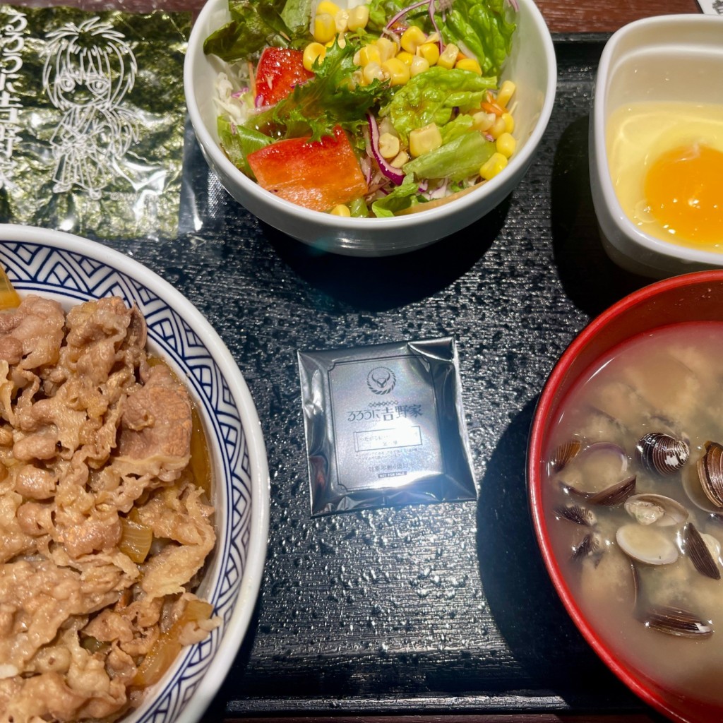 ユーザーが投稿した肉だく牛丼の写真 - 実際訪問したユーザーが直接撮影して投稿した津田沼牛丼吉野家 ミーナ津田沼店の写真