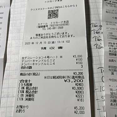 カナール本店のundefinedに実際訪問訪問したユーザーunknownさんが新しく投稿した新着口コミの写真