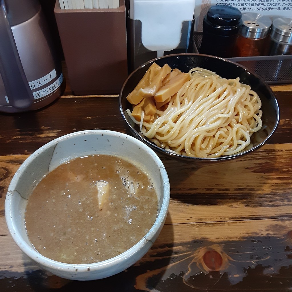 ユーザーが投稿した魚介つけ麺の写真 - 実際訪問したユーザーが直接撮影して投稿した赤羽西つけ麺専門店赤羽京介の写真