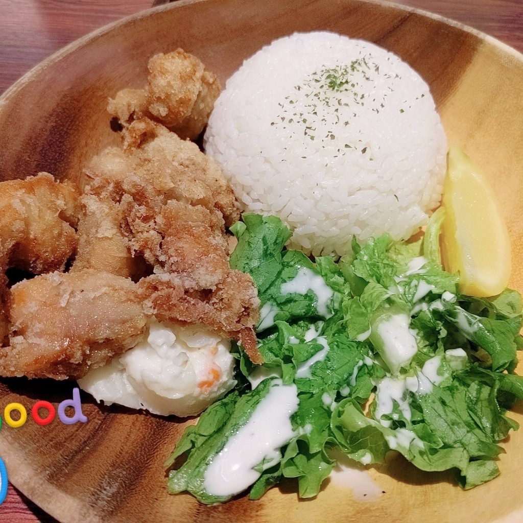 ユーザーが投稿したCitLUS風味の塩唐揚げの写真 - 実際訪問したユーザーが直接撮影して投稿した外神田カフェcafe&bar MENUの写真