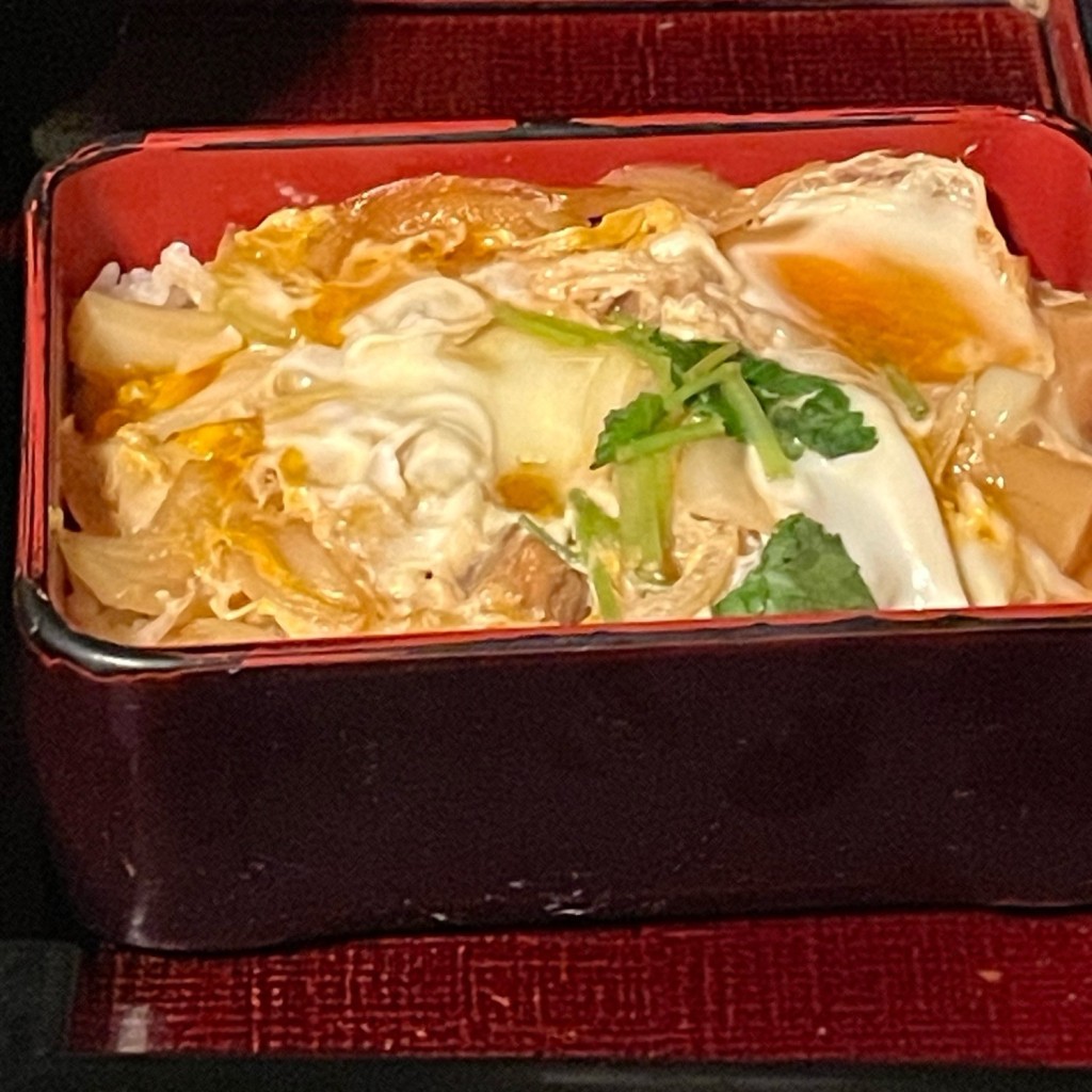 ユーザーが投稿した玉子丼の写真 - 実際訪問したユーザーが直接撮影して投稿した新桜ケ丘そば上の家 鶴岡の写真