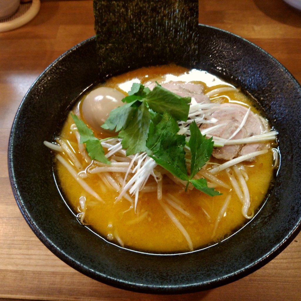 タカヒロ1588さんが投稿した日吉町ラーメン / つけ麺のお店鴨出し拉麺 鳴馬良/かもだしらーめん なまら、カモダシラーメン ナマラの写真