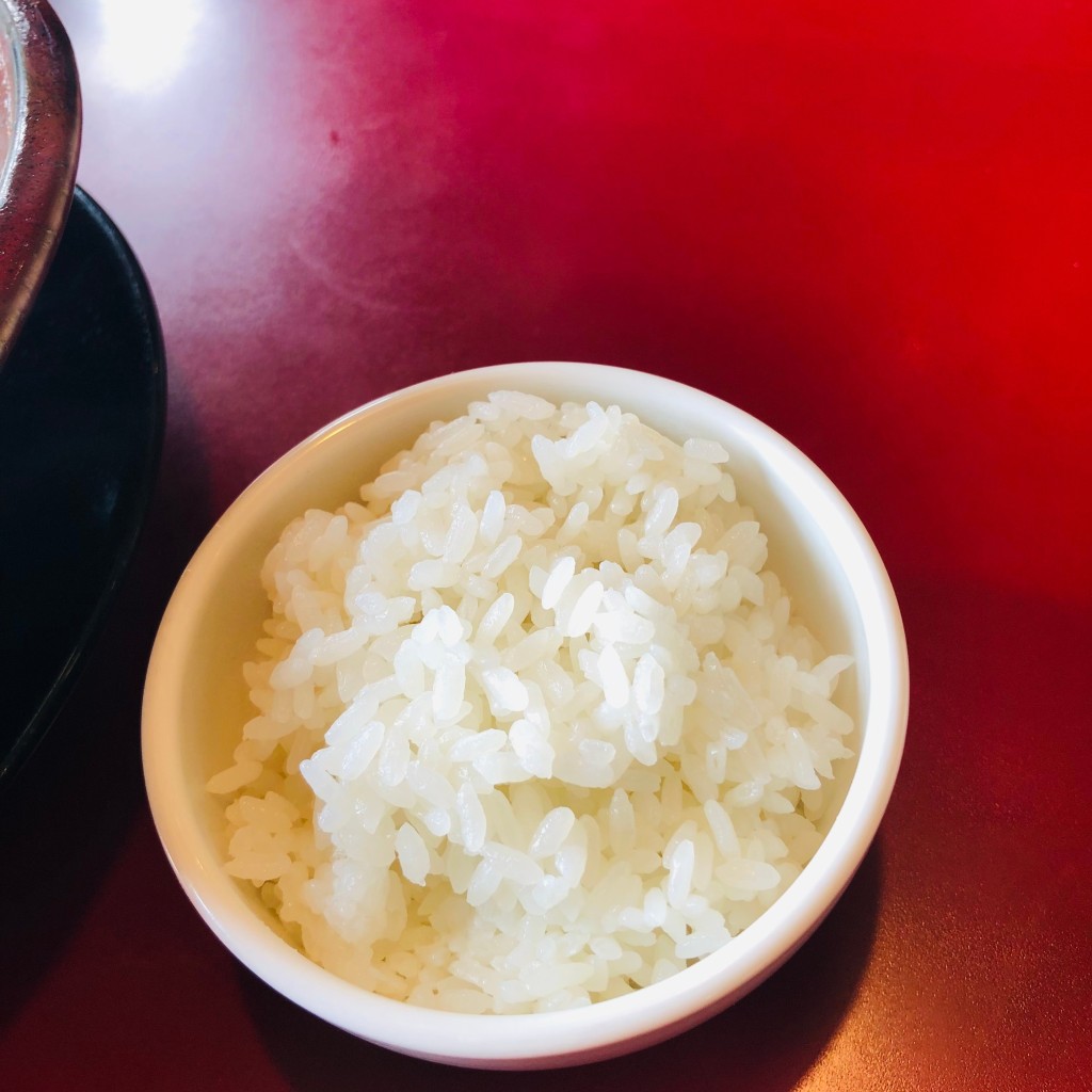 ユーザーが投稿したLunchセットミニライスの写真 - 実際訪問したユーザーが直接撮影して投稿した下栗ラーメン専門店満天家 本店の写真