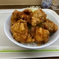 実際訪問したユーザーが直接撮影して投稿した柏木丼ものからあげ丼 日の家の写真