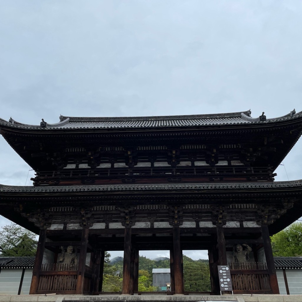 実際訪問したユーザーが直接撮影して投稿した御室大内文化財仁和寺二王門の写真