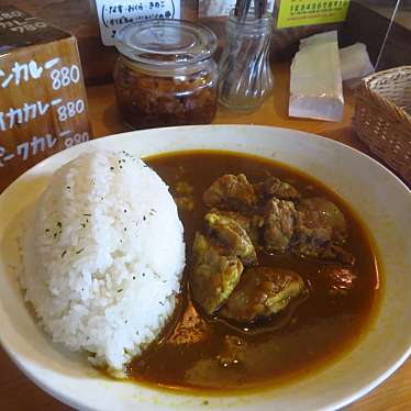 実際訪問したユーザーが直接撮影して投稿した賀露町西カレーcurry house moonaの写真