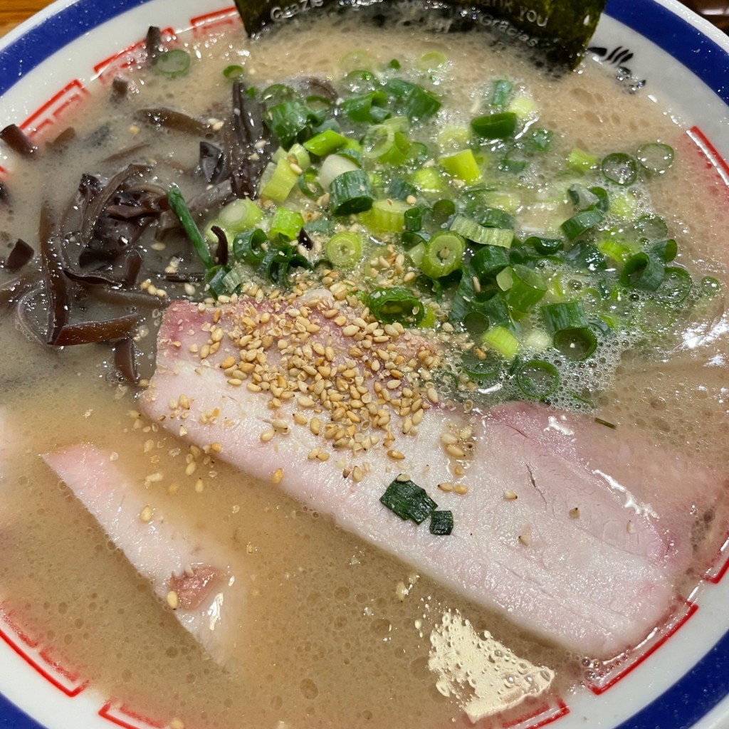 ユーザーが投稿したラーメンの写真 - 実際訪問したユーザーが直接撮影して投稿した一ツ家ラーメン / つけ麺博多長浜らーめん 田中商店の写真