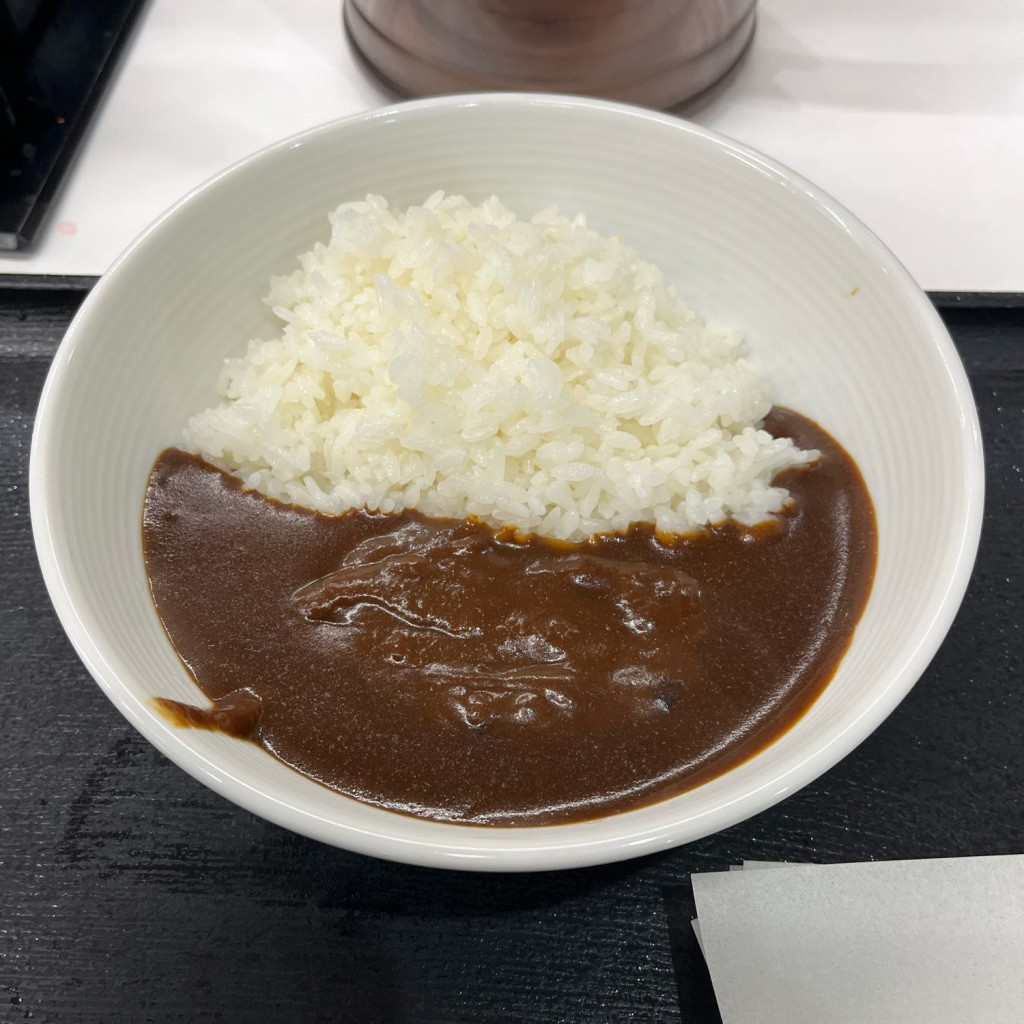 ユーザーが投稿した黒カレーの写真 - 実際訪問したユーザーが直接撮影して投稿した下町牛丼吉野家 西尾店の写真