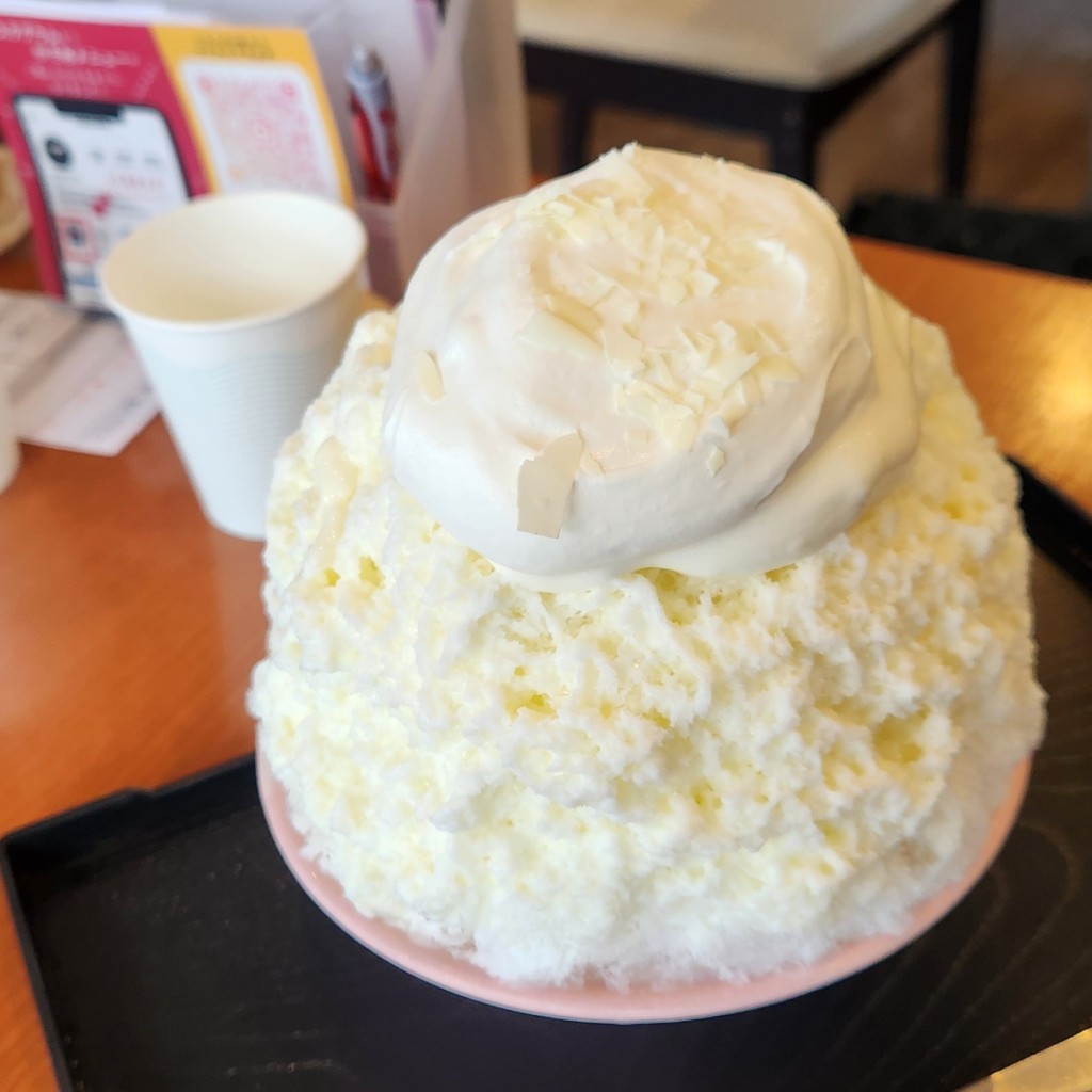 ユーザーが投稿したホワイトチーズタルト [ミニ]の写真 - 実際訪問したユーザーが直接撮影して投稿した太田窪カフェCRAFT CAFEの写真