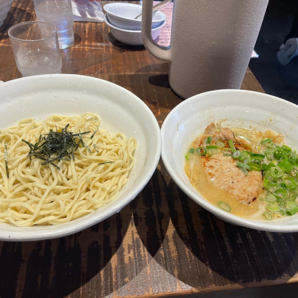 ユーザーが投稿したみそつけ麺の写真 - 実際訪問したユーザーが直接撮影して投稿した拾町ラーメン / つけ麺ラーメン一興 砥部店の写真