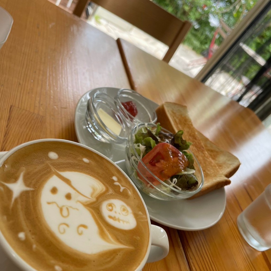 ユーザーが投稿したNo.1トーストセットの写真 - 実際訪問したユーザーが直接撮影して投稿した飯田町自然食 / 薬膳イージーライフカフェの写真