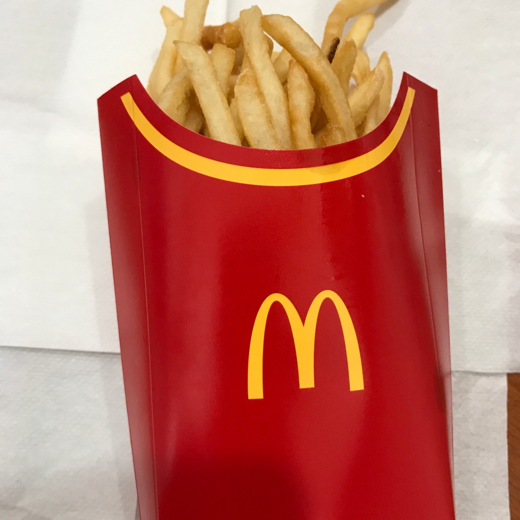 ユーザーが投稿したマックフライポテトの写真 - 実際訪問したユーザーが直接撮影して投稿した則武ファーストフードマクドナルド 岐阜則武店の写真