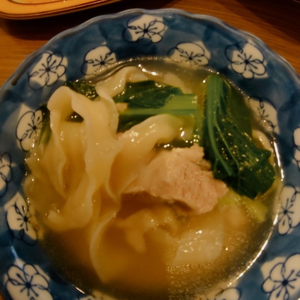 ユーザーが投稿したLunch鶏肉手削麺の写真 - 実際訪問したユーザーが直接撮影して投稿した蓮根餃子手作り餃子 西遊記 マーラータンの写真