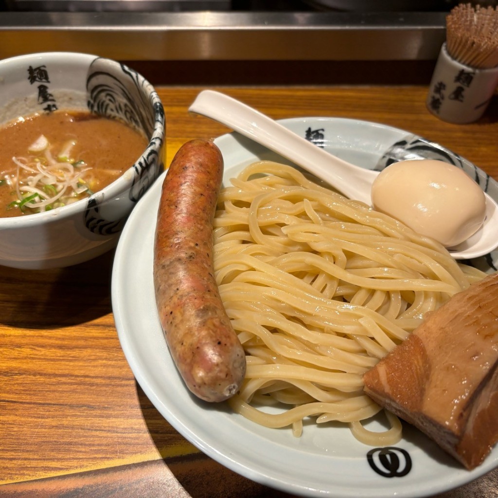 ユーザーが投稿した濃厚虎洞つけ麺(しっぽ 角煮)の写真 - 実際訪問したユーザーが直接撮影して投稿した吉祥寺本町ラーメン専門店麺屋武蔵 虎洞の写真