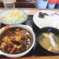 ごろチキカレー野菜セット - 実際訪問したユーザーが直接撮影して投稿した本町牛丼松屋 船橋北口店の写真のメニュー情報