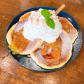 アップルシナモン - 実際訪問したユーザーが直接撮影して投稿した東戸祭カフェPANCAKE FACTORYの写真のメニュー情報