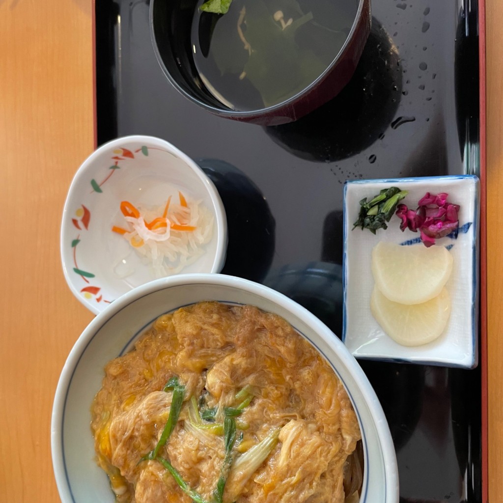 ユーザーが投稿したカツ丼定食の写真 - 実際訪問したユーザーが直接撮影して投稿した高野山和食 / 日本料理高野山料理 花菱の写真