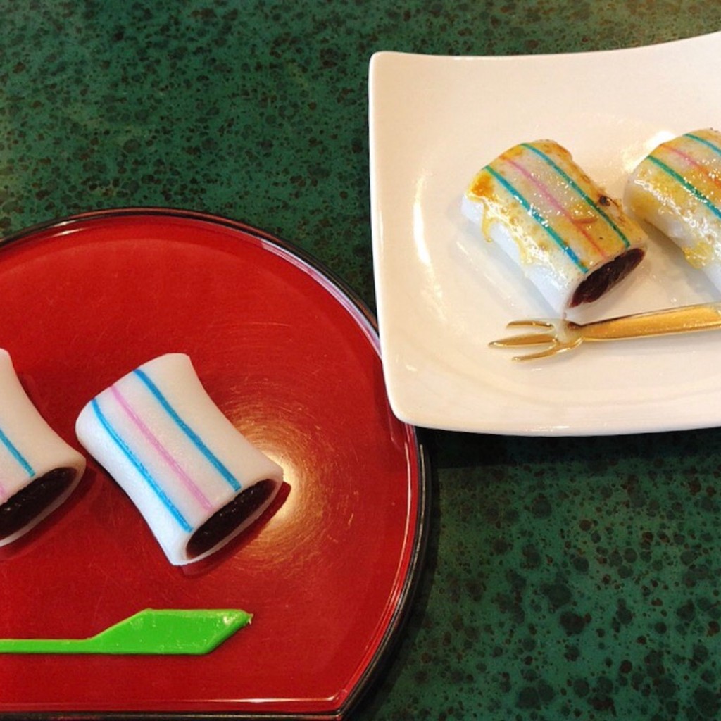 ユーザーが投稿した糸切ブリュレの写真 - 実際訪問したユーザーが直接撮影して投稿した多賀和菓子糸切餅 元祖莚寿堂本舗の写真