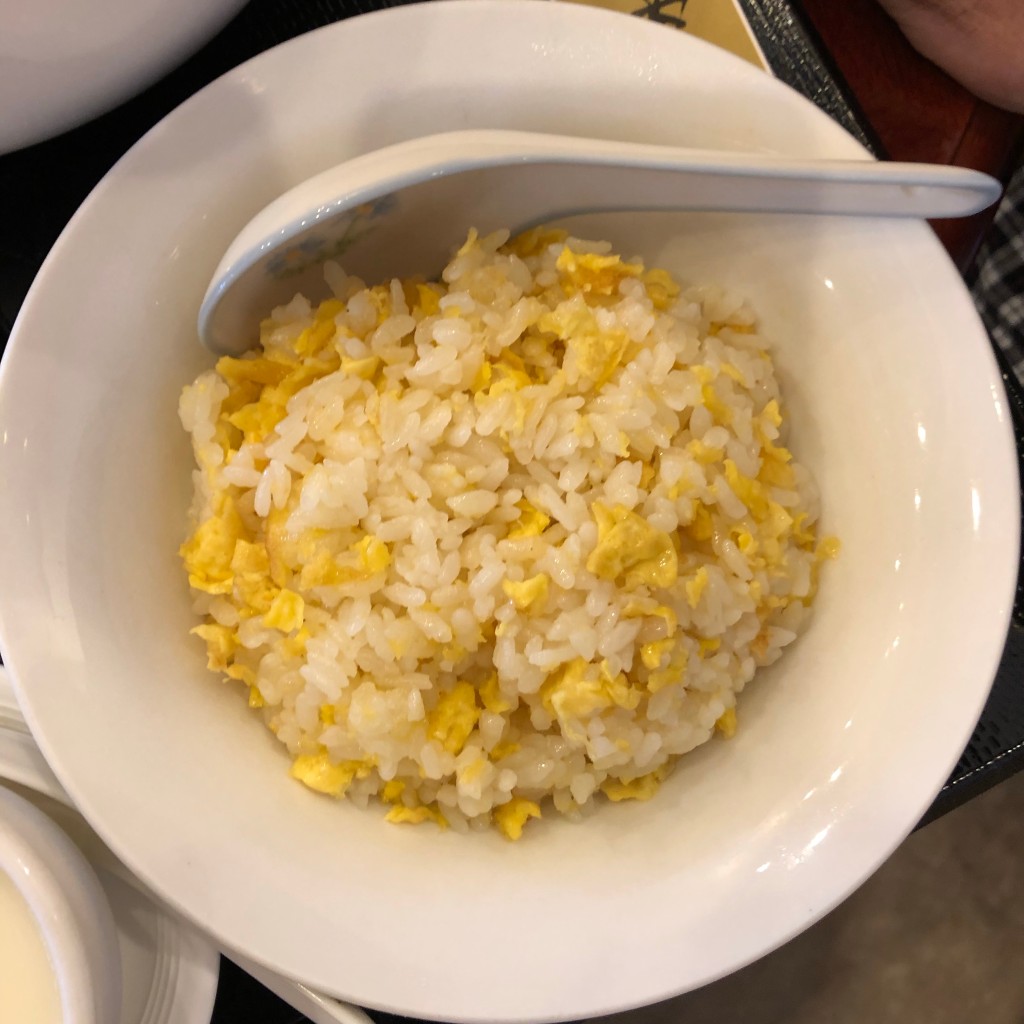 ユーザーが投稿した[定食]ラーメン半炒飯の写真 - 実際訪問したユーザーが直接撮影して投稿した徳丸中華料理中国料理 水晶楼の写真
