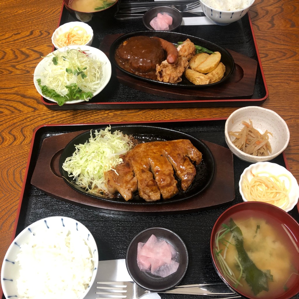 庵樹さんが投稿した昭和通定食屋のお店慎心食堂の写真