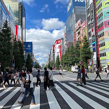 実際訪問したユーザーが直接撮影して投稿した外神田町並み中央通り 秋葉原駅周辺の写真