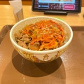 牛丼 - 実際訪問したユーザーが直接撮影して投稿した岡山東牛丼すき家 四條畷岡山東店の写真のメニュー情報