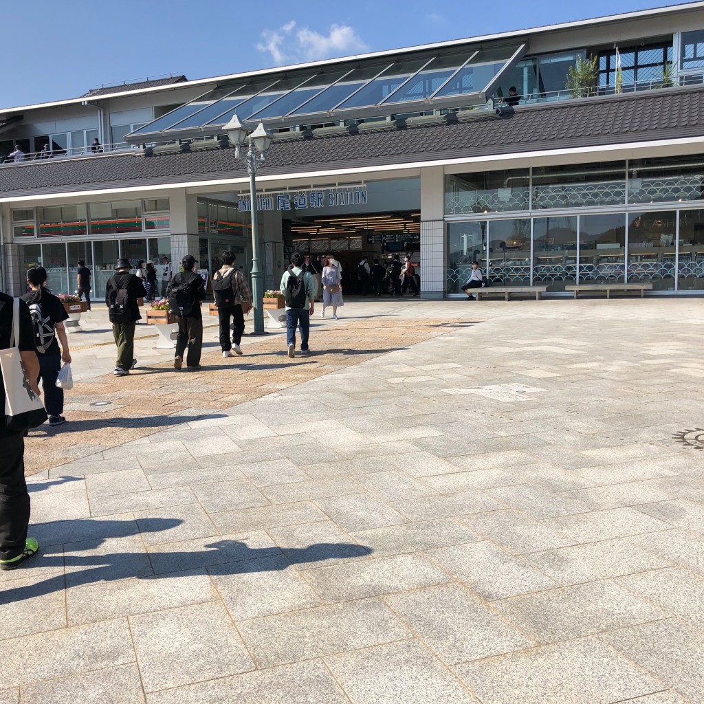 実際訪問したユーザーが直接撮影して投稿した東御所町広場尾道駅前広場の写真