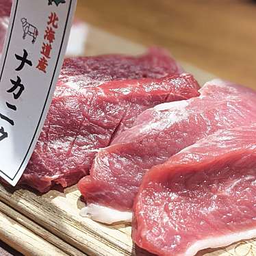 実際訪問したユーザーが直接撮影して投稿した南六条西肉料理北海道産ひつじ肉炭火兜ひつじ×烤羊肉の写真