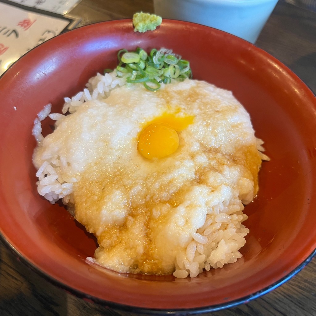 ユーザーが投稿した山かけ丼(セット)の写真 - 実際訪問したユーザーが直接撮影して投稿した野田うどんうどんおよべ 野田店の写真