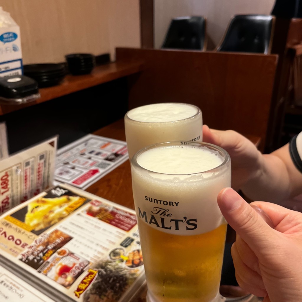 ユーザーが投稿した90分飲み放題の写真 - 実際訪問したユーザーが直接撮影して投稿した澄川四条居酒屋炭火居酒屋 炎 澄川駅前店の写真