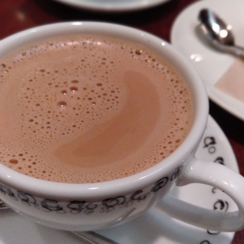 ユーザーが投稿した特濃煮出しミルクティーの写真 - 実際訪問したユーザーが直接撮影して投稿した御殿山紅茶専門店chai breakの写真